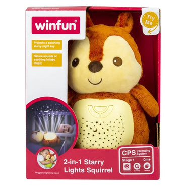 WinFun 2 in 1 Starry Lights Squirrel
